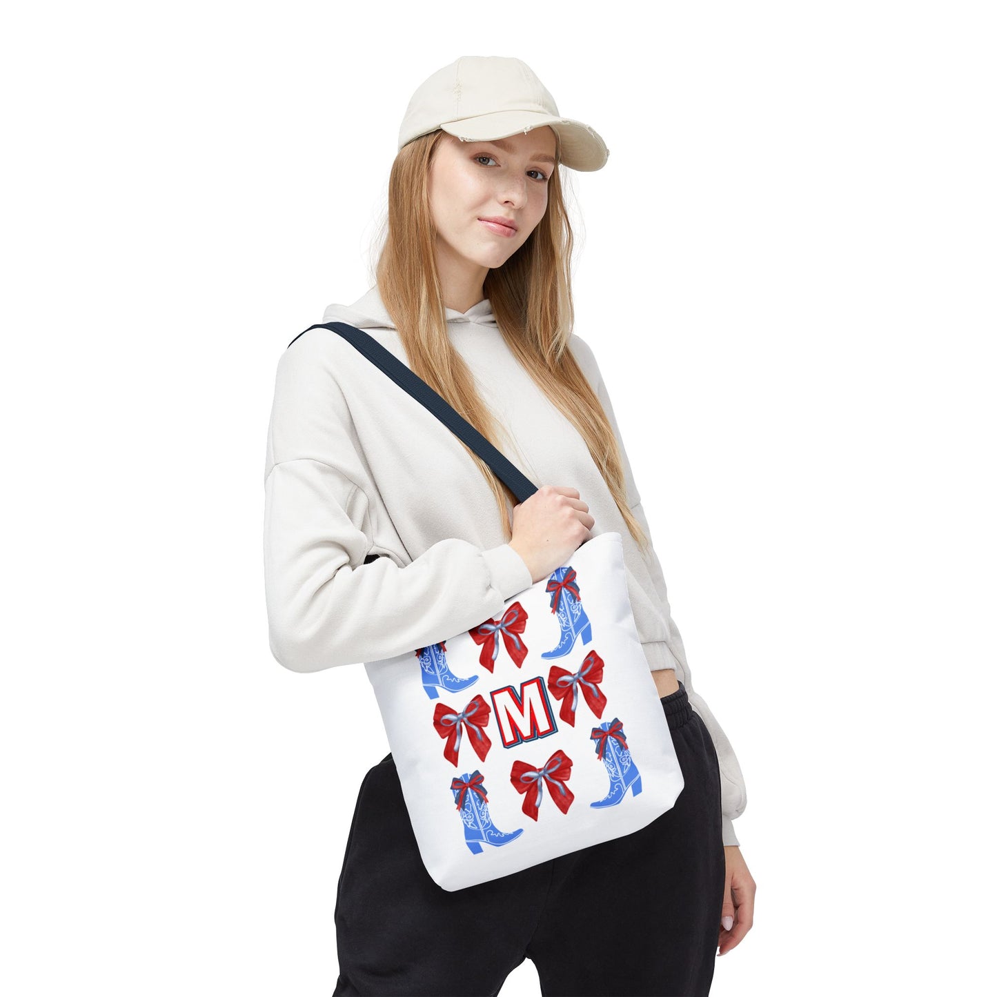 Mississippi Coquette Tote Bag, Personalized Tote, Mississippi Fan Gift, Ole Miss, Hotty Toddy, College Student Gift, Graduation Gift