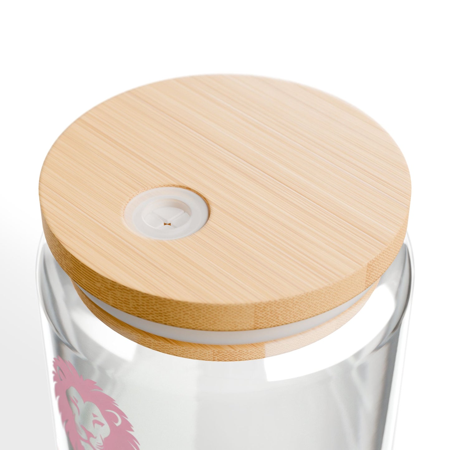 Phi Mu Sipper Glass, 16oz with Bamboo Lid, Perfect Gift for Sorority Sisters, Water, Smoothies, Summer Sips, College Essentials
