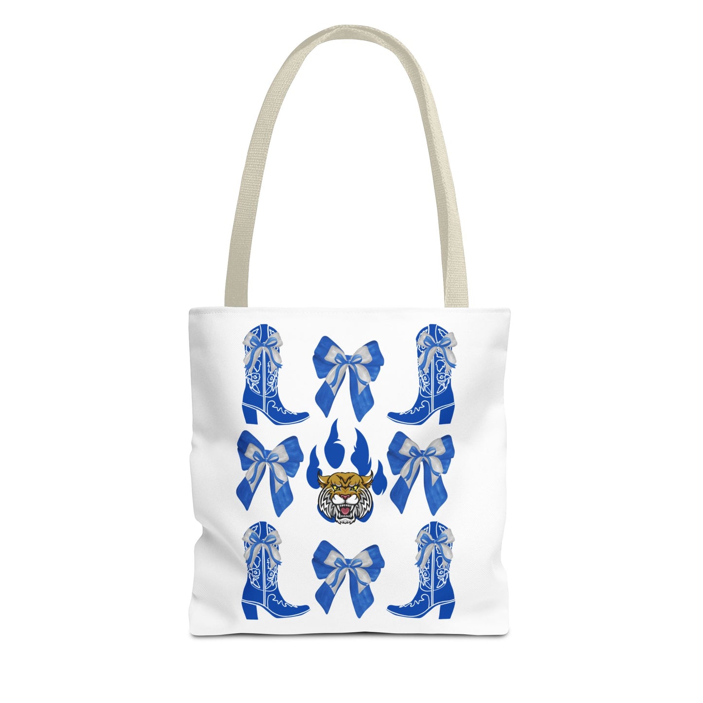 KY wildcats Stylish Blue Cowboy Boots Tote Bag, Kentucky Wildcats Fan, Kentucky Game Day, UK Wildcats, Kentucky Alumni, Graduation Gift, Lexington KY Gift