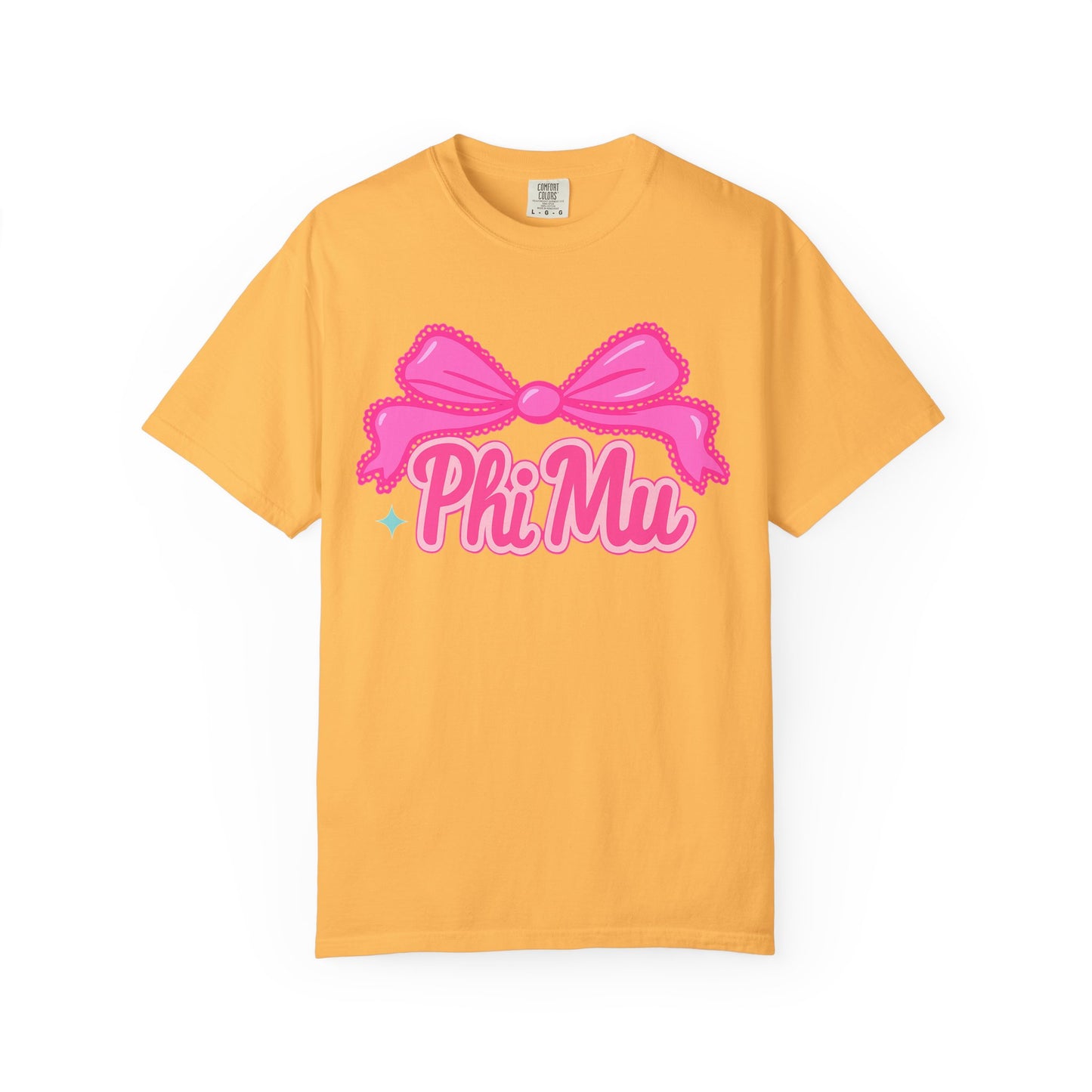 PhiMu Bow Pink Sorority T-Shirt