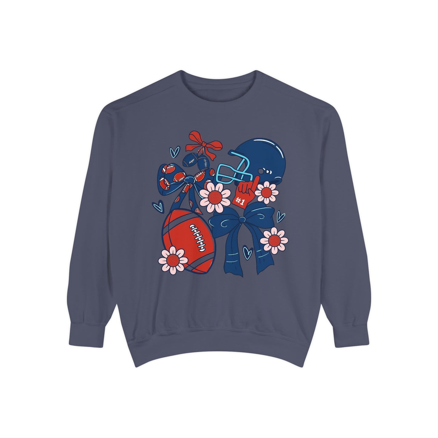 Football Game Day Unisex Sweatshirt - Comfort Colors
