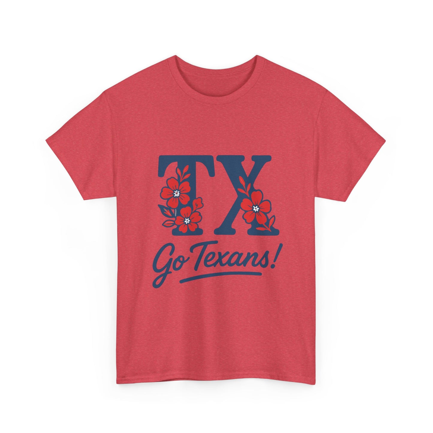 Texas Pride Unisex Cotton Tee | Go Texans! T-Shirt, Casual Wear, Game Day Shirt, Gift for Fans, Spring/Summer Style