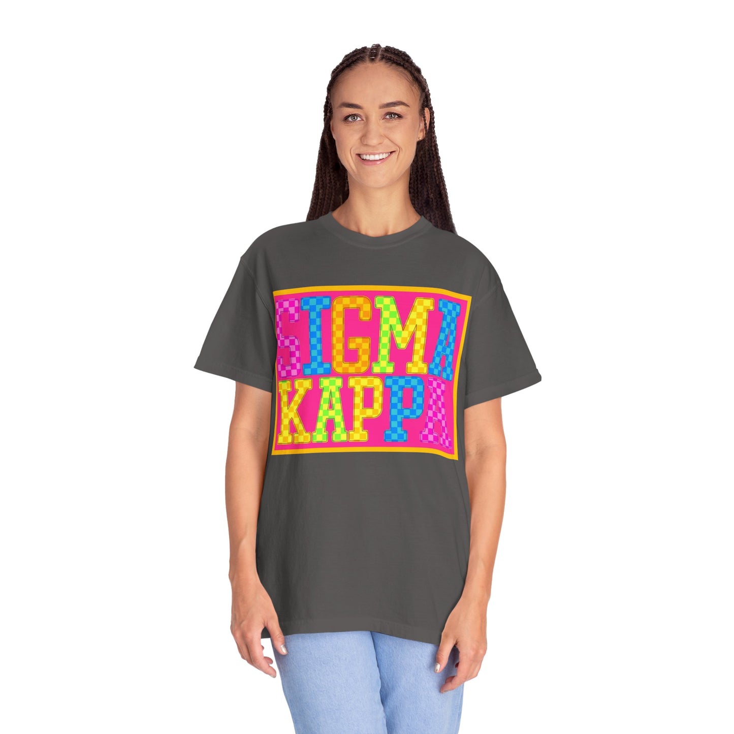 Colorful Sigma Kappa T-Shirt | Sorority Apparel