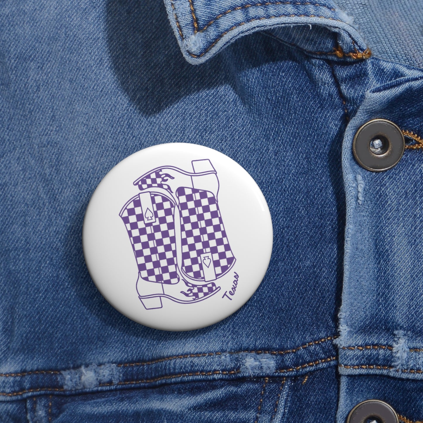 Texas Frogs Boots Game Day Statement Pins