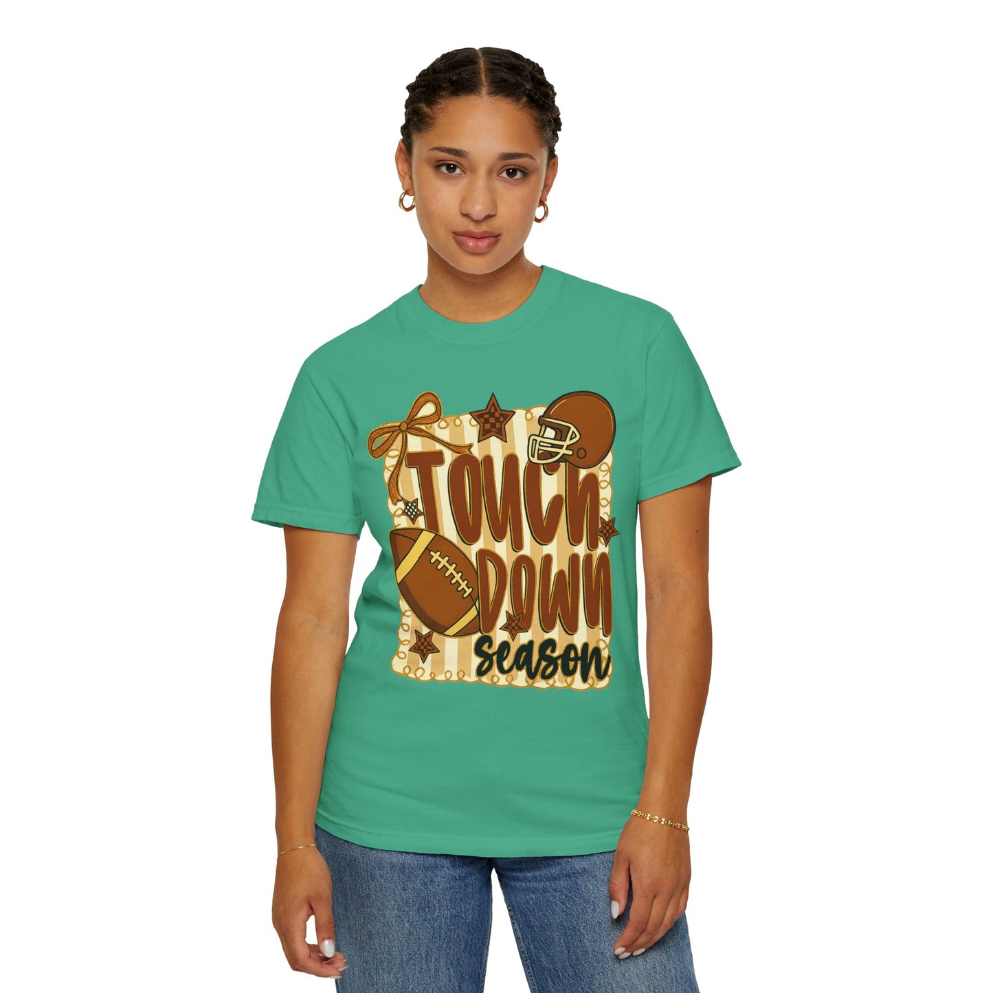Football T-Shirt | Touchdown Season Game Day Unisex Apparel