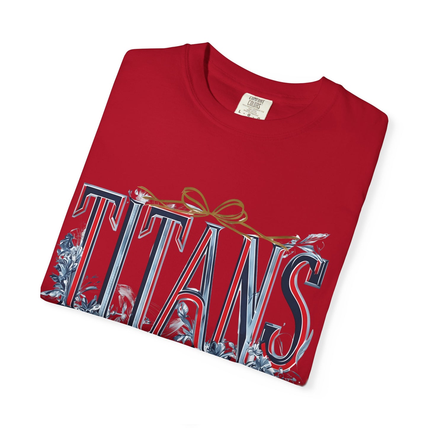 Floral Titans Garment-Dyed T-Shirt