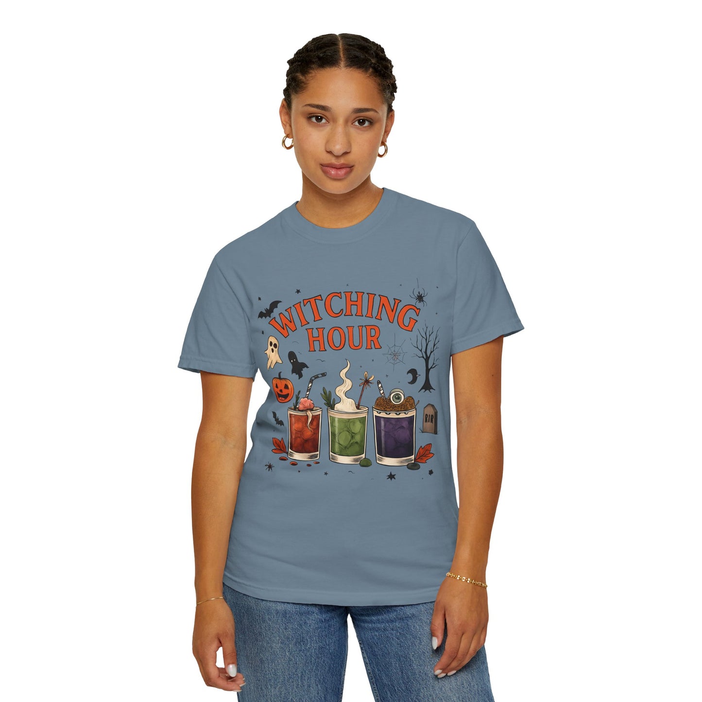 Witching Hour Cocktails T-Shirt | Halloween Apparel