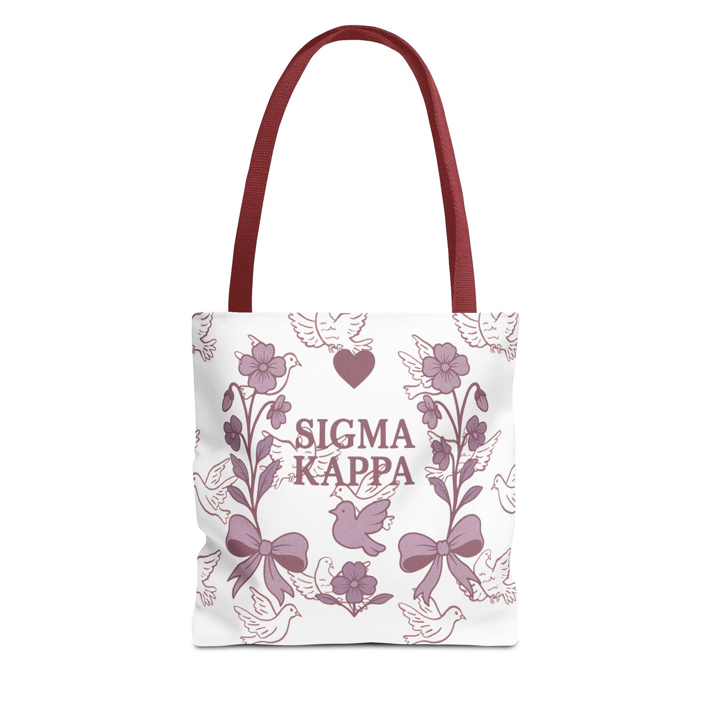 Sigma Kappa Floral Tote Bag | Sorority Gift, Eco-Friendly Carry-All, College Accessory, Stylish Shopping Bag, Chic Beach Tote