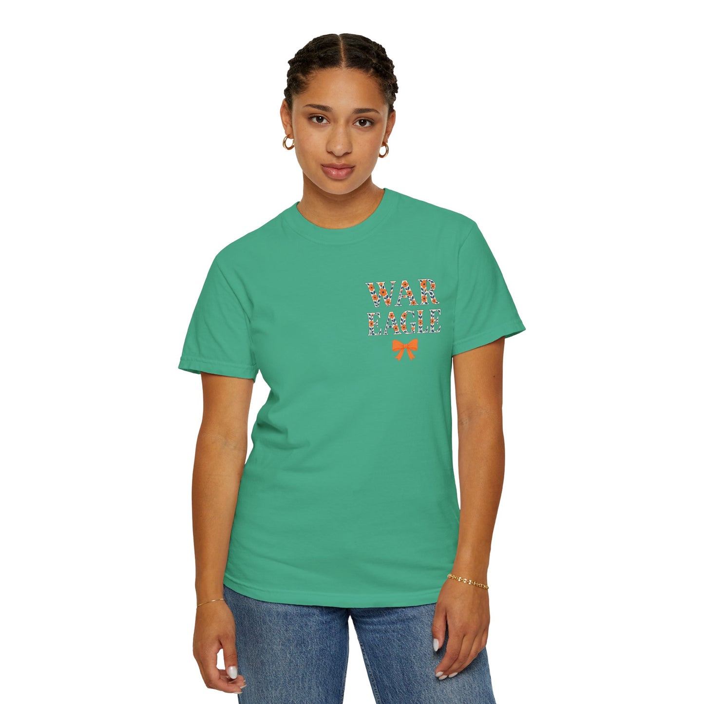 War Eagle Tiger Walk Unisex T-Shirt, Casual Tee, College Apparel, Game Day Shirt, Sports Fan Gear, Gift for Auburn Fans