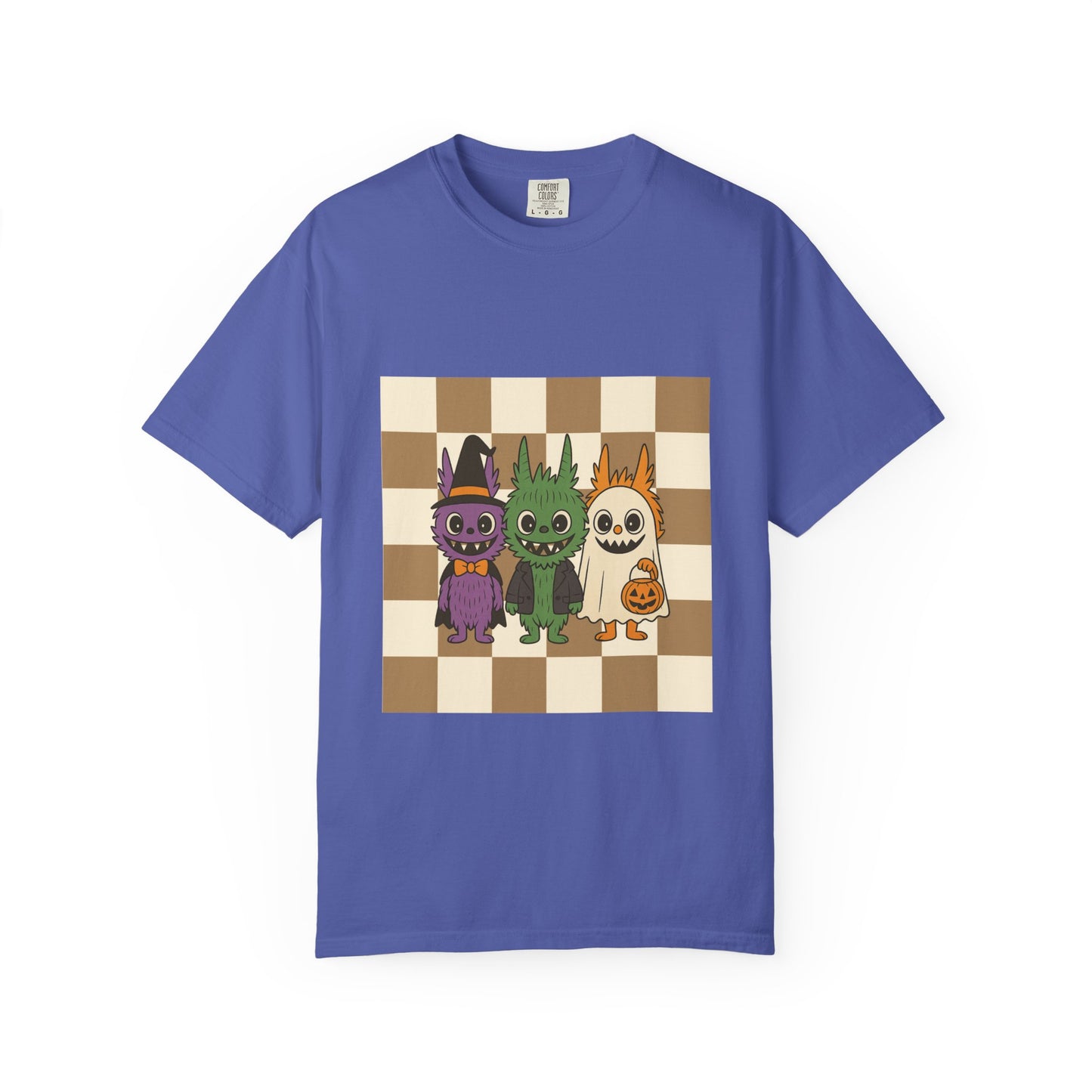 Cute Halloween Monster T-Shirt, Spooky Graphic Tee, Fall Apparel, Unisex Shirt, Trick or Treat, Halloween Party Outfit