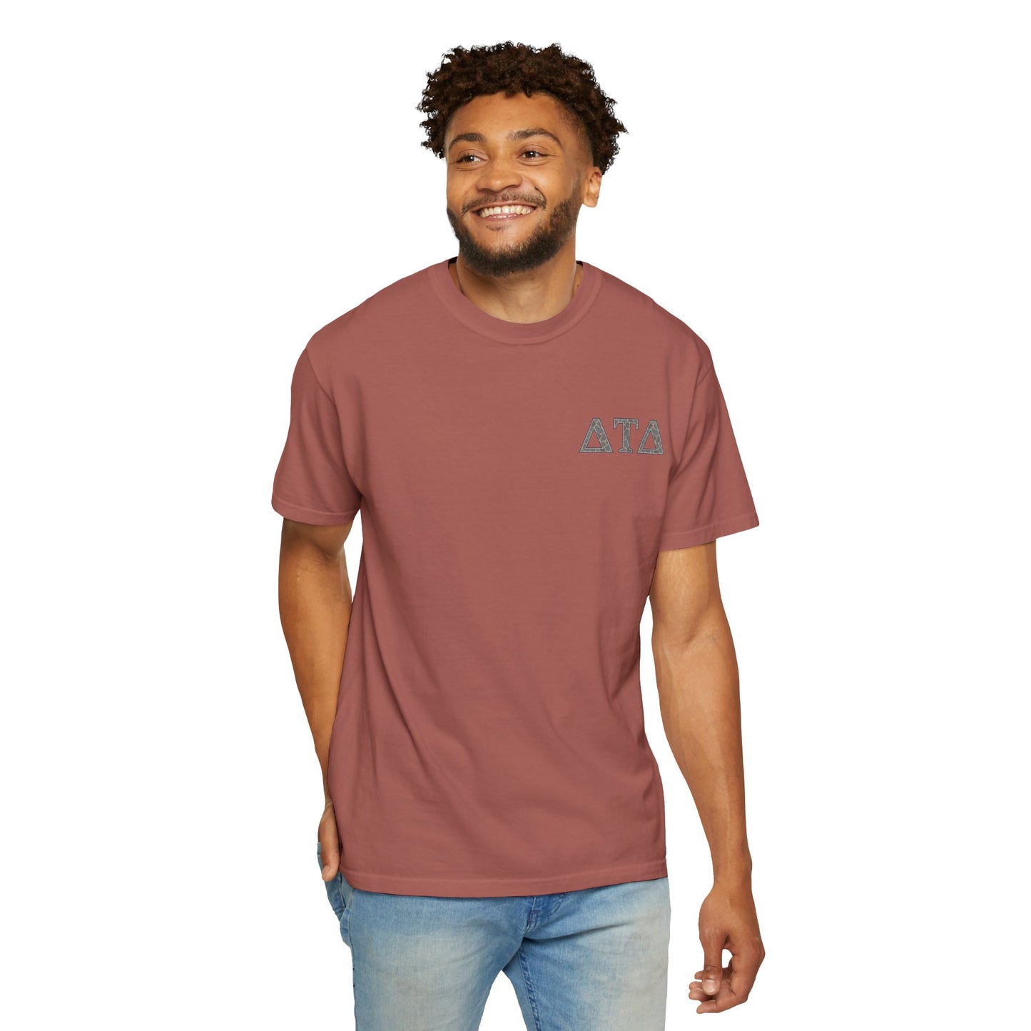 DTD Unisex Garment-Dyed T-shirt | Casual Wear, Sorority Apparel, College Life, Gift for Sorority Sisters, Greek Life Clothing