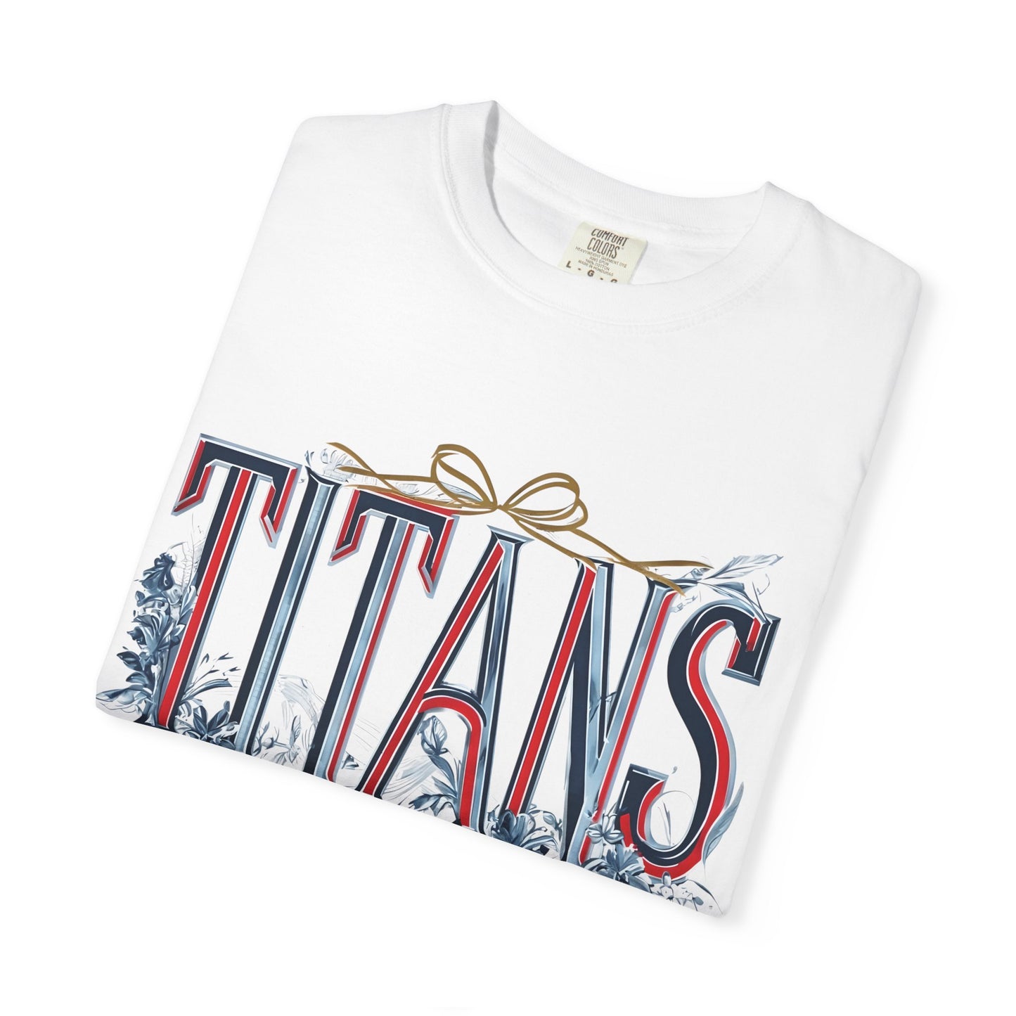 Floral Titans Garment-Dyed T-Shirt