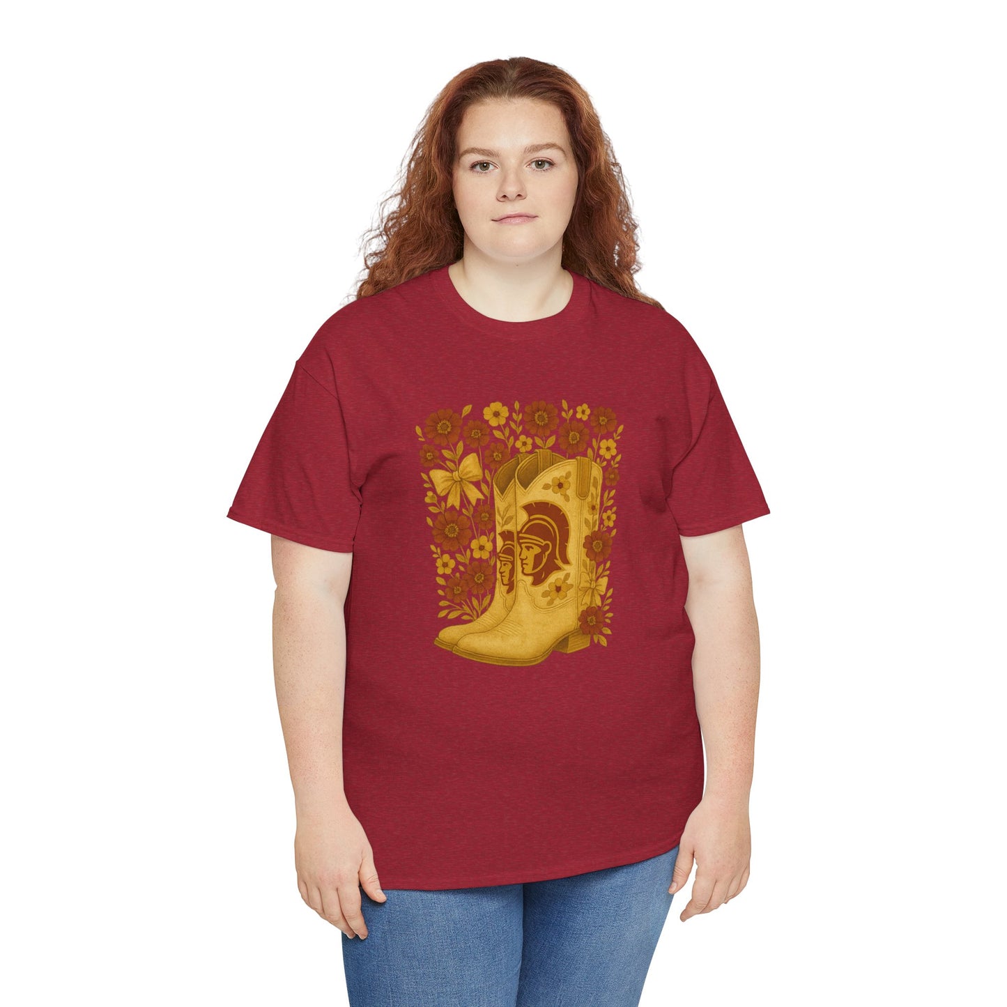 Trojans Cowboy Boot Tee
