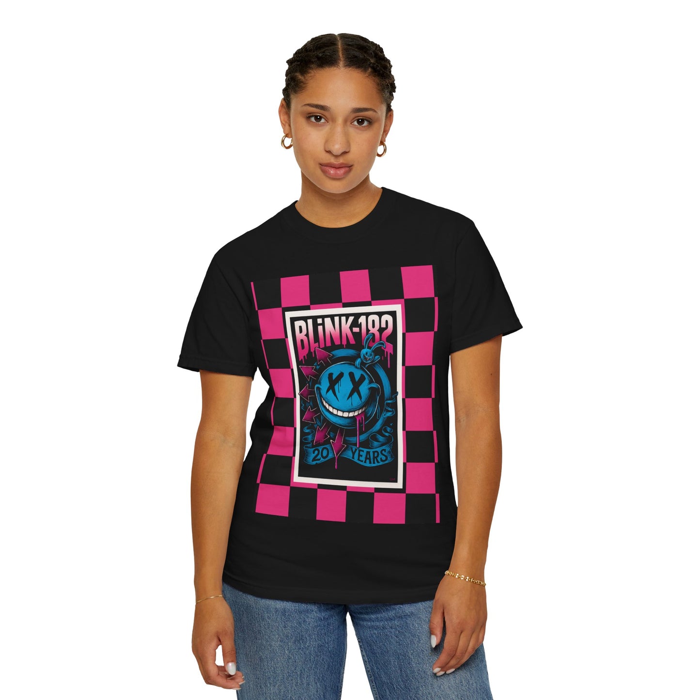 Blink-182 20 Years Unisex T-shirt, Music Tee, Vintage Graphic Shirt, Band Merch, Festival Wear, Concert Outfit