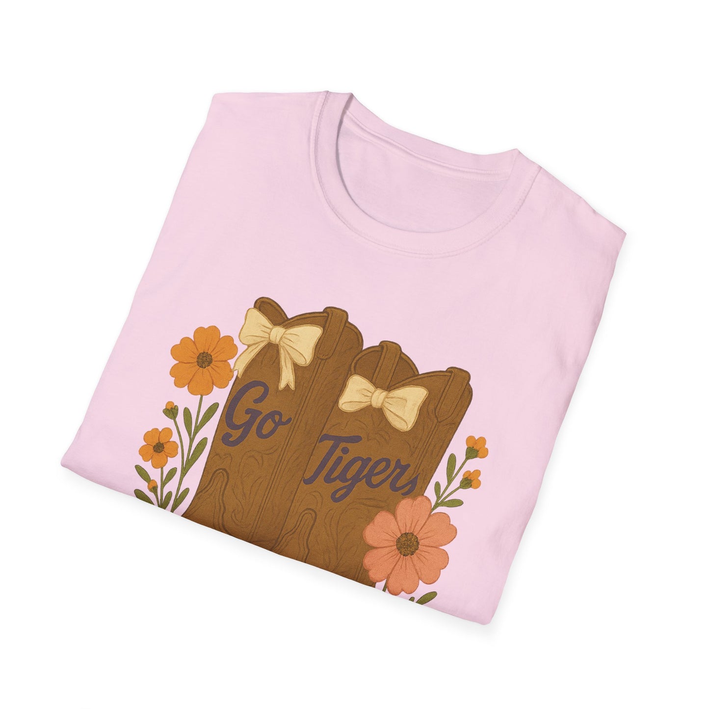 SC Tigers Country Boots Unisex T-Shirt | Cute Southern Style Tee, Go Tiger Shirt, Perfect for Game Day, Clemson Game Day, Graduation Gift, College Student Gift