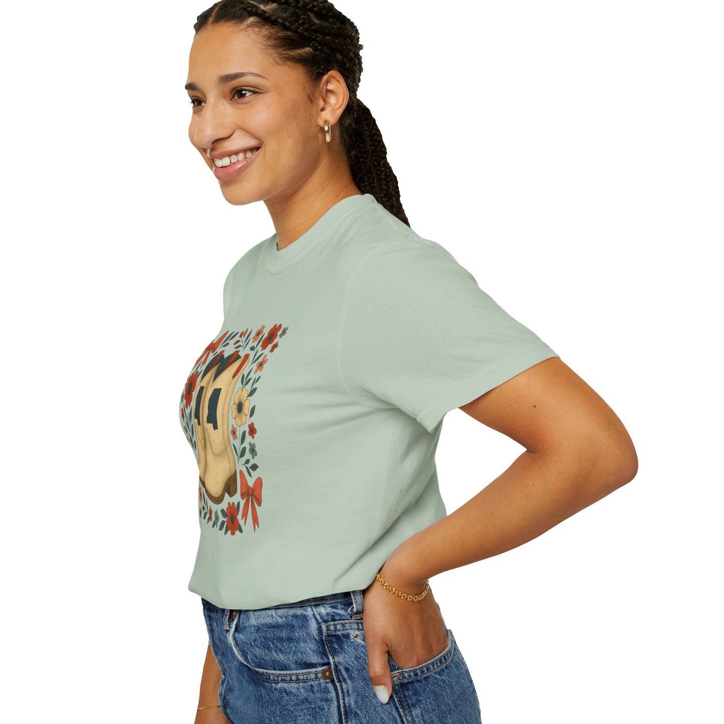 Mississippi Coquette Bow Unisex Tee - Ole Miss Fan Gift
