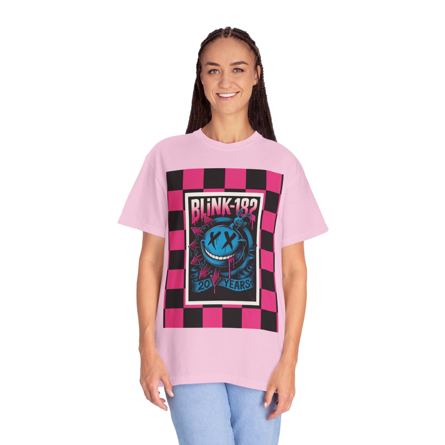 Blink-182 20 Years Unisex T-shirt, Music Tee, Vintage Graphic Shirt, Band Merch, Festival Wear, Concert Outfit