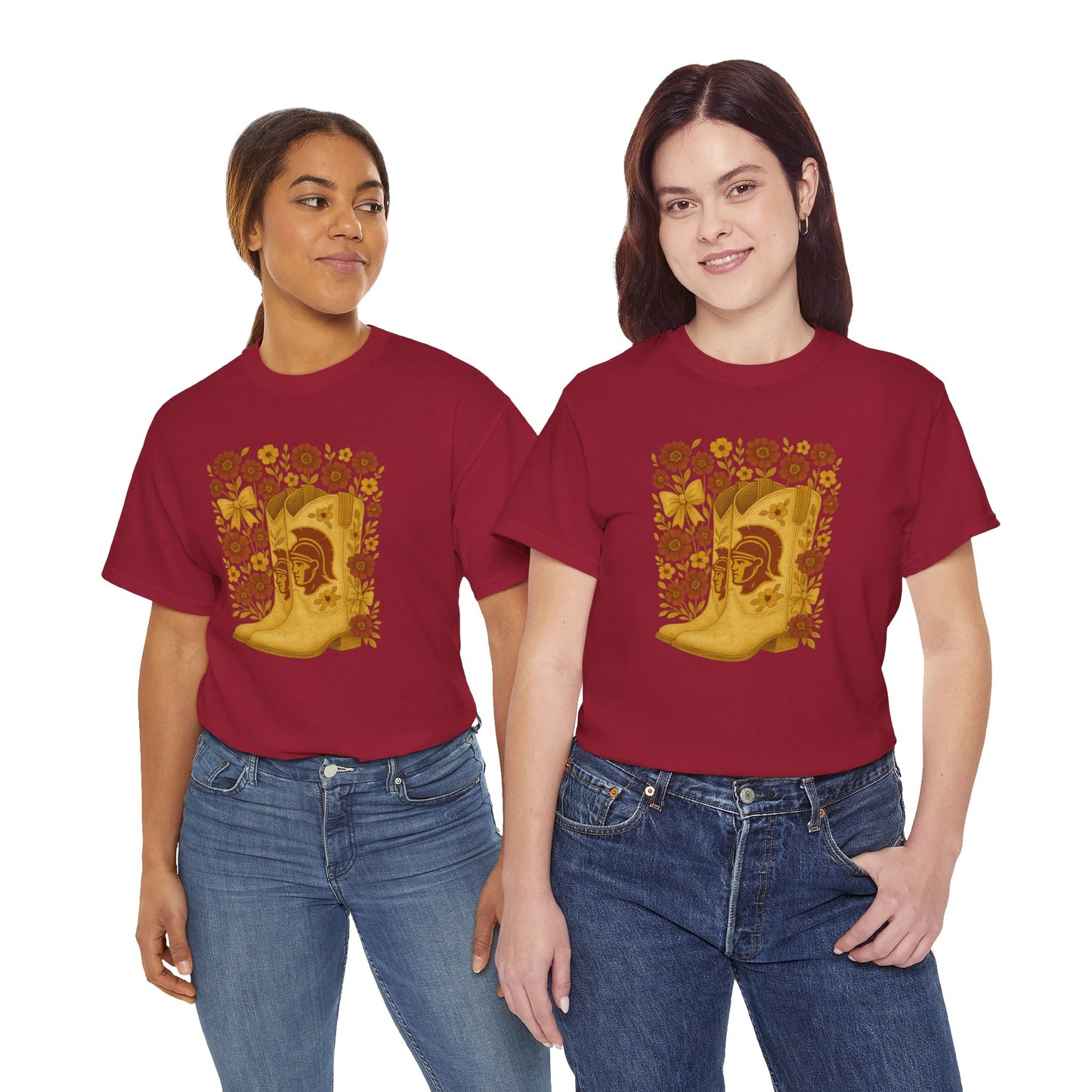 Trojans Cowboy Boot Tee