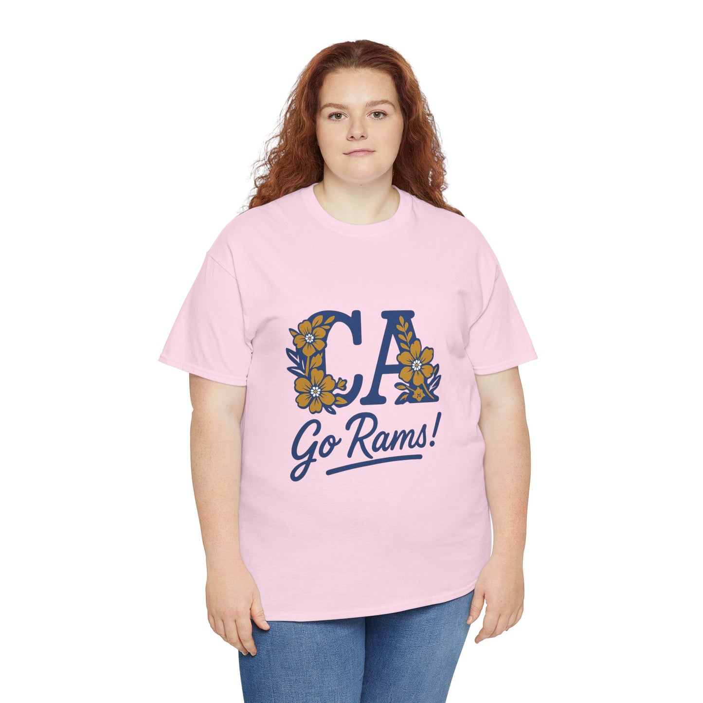CA Rams Floral Tee