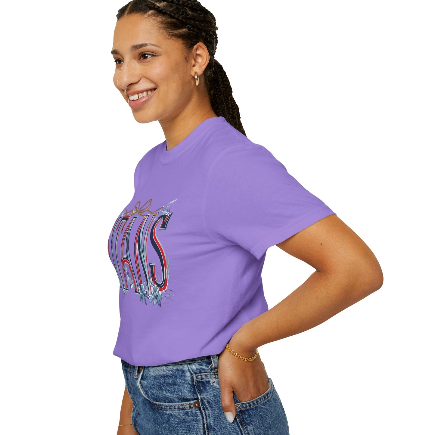Floral Titans Garment-Dyed T-Shirt