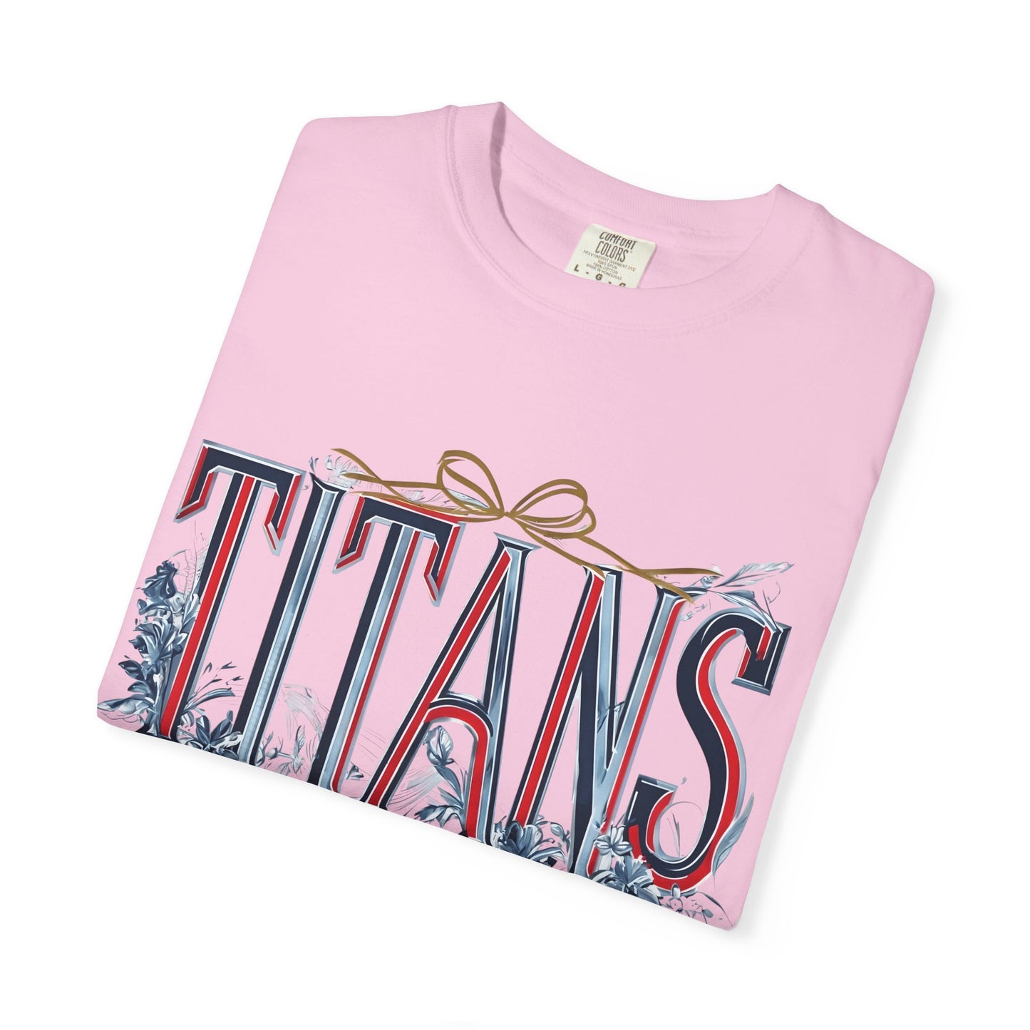 Floral Titans Garment-Dyed T-Shirt
