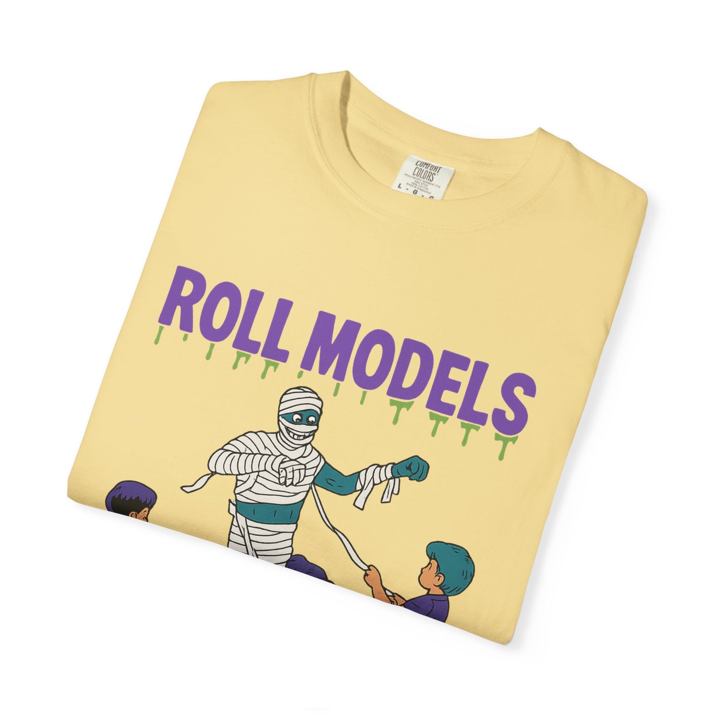 Mummy Roll Models T-Shirt, Cute Halloween Shirt, Kids Costume Tee, Family Fun Outfit, Retro Graphic Top, Vintage Style Tee