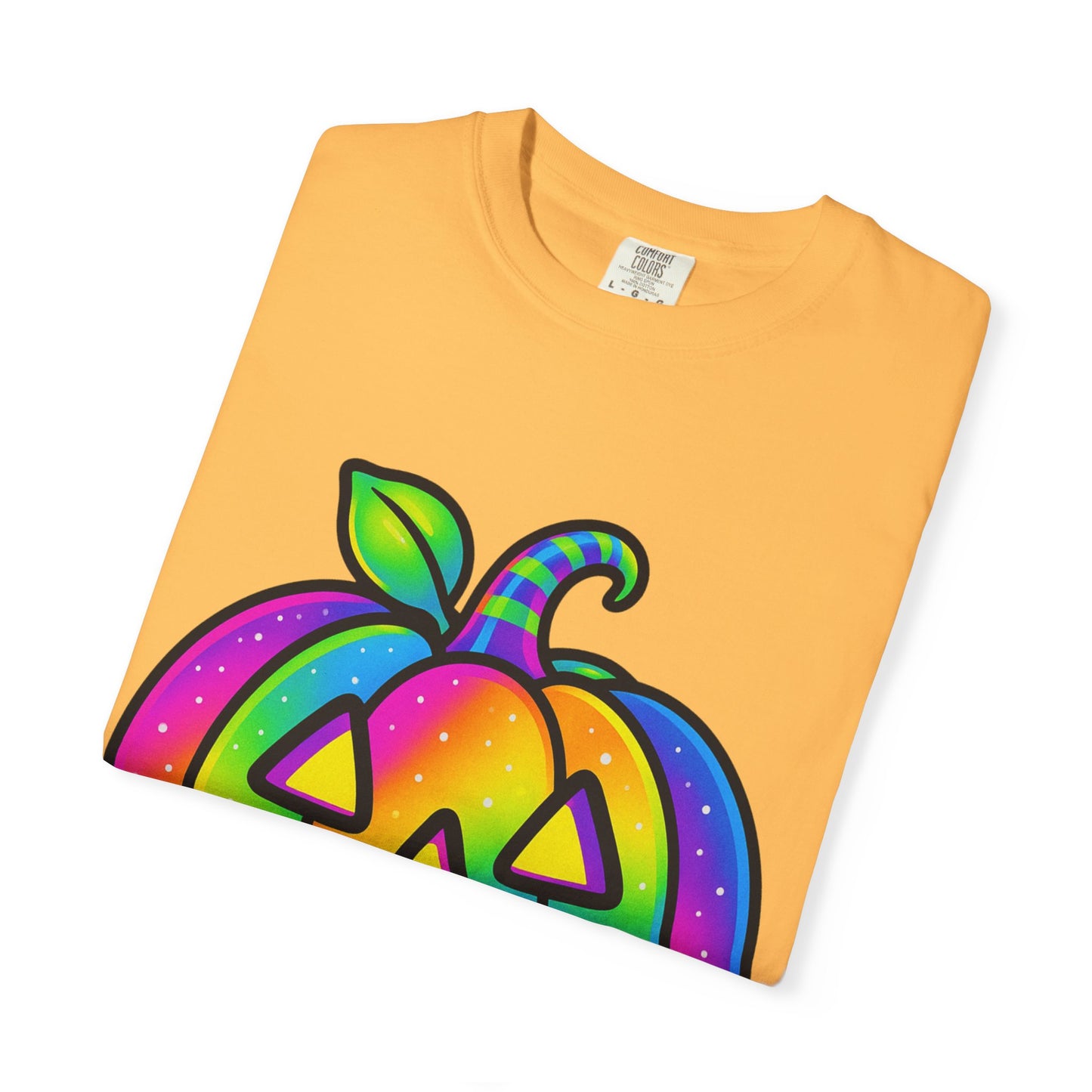 Colorful Pumpkin T-shirt for Halloween