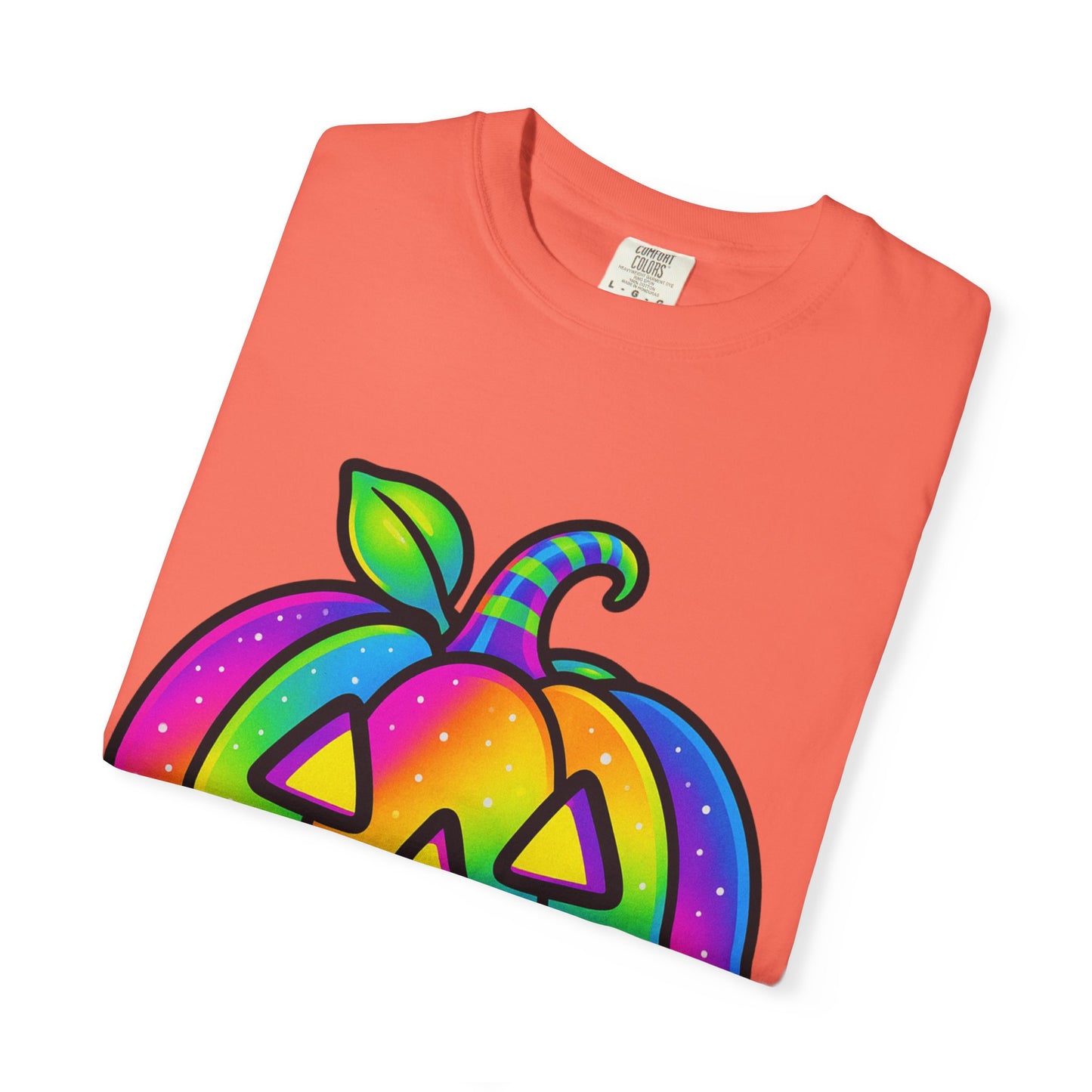 Colorful Pumpkin T-shirt for Halloween