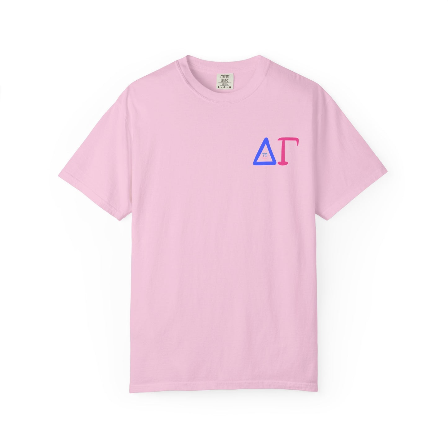 Delta Gamma Unisex Garment-Dyed T-Shirt, Sorority Pride Shirt, Nautical Design Tee, Perfect for Recruitment and Celebrations, Gift Idea