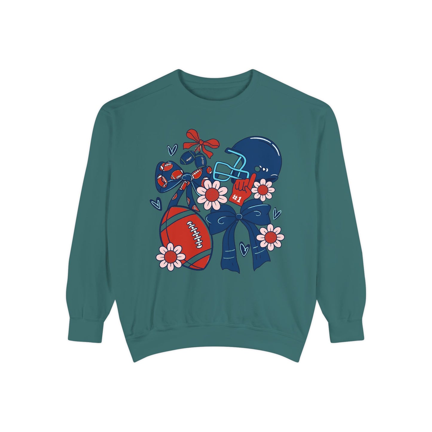 Football Game Day Unisex Sweatshirt - Comfort Colors