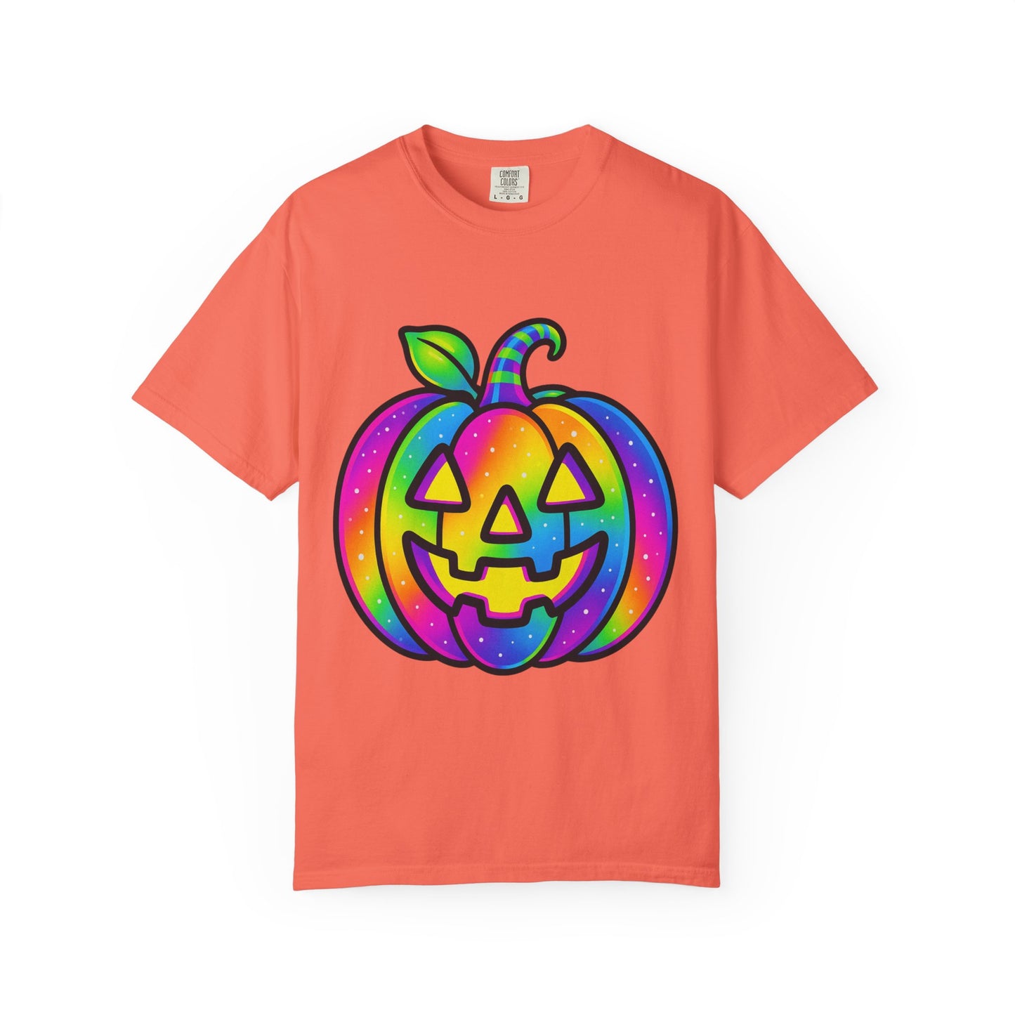 Colorful Pumpkin T-shirt for Halloween