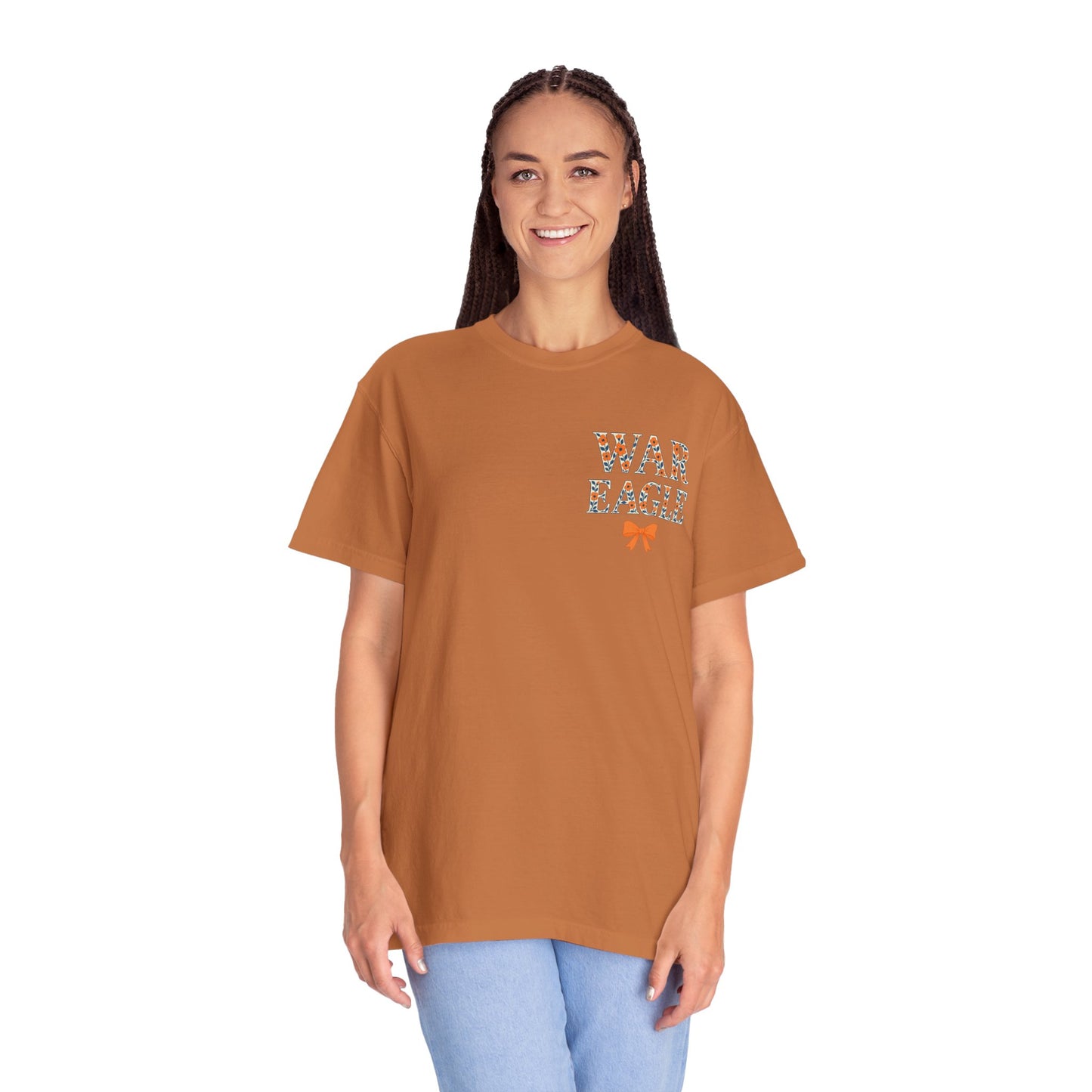 War Eagle Tiger Walk Unisex T-Shirt, Casual Tee, College Apparel, Game Day Shirt, Sports Fan Gear, Gift for Auburn Fans