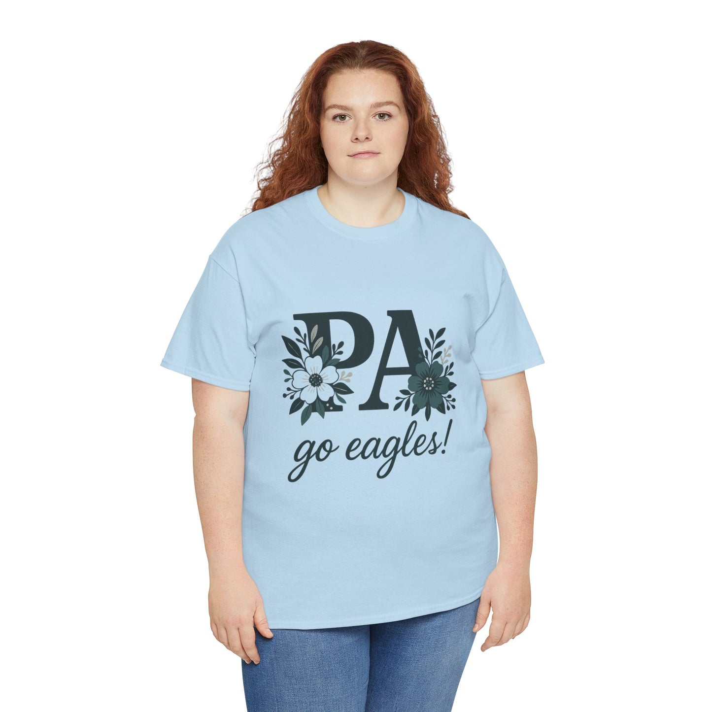 Floral PA Eagles Tee