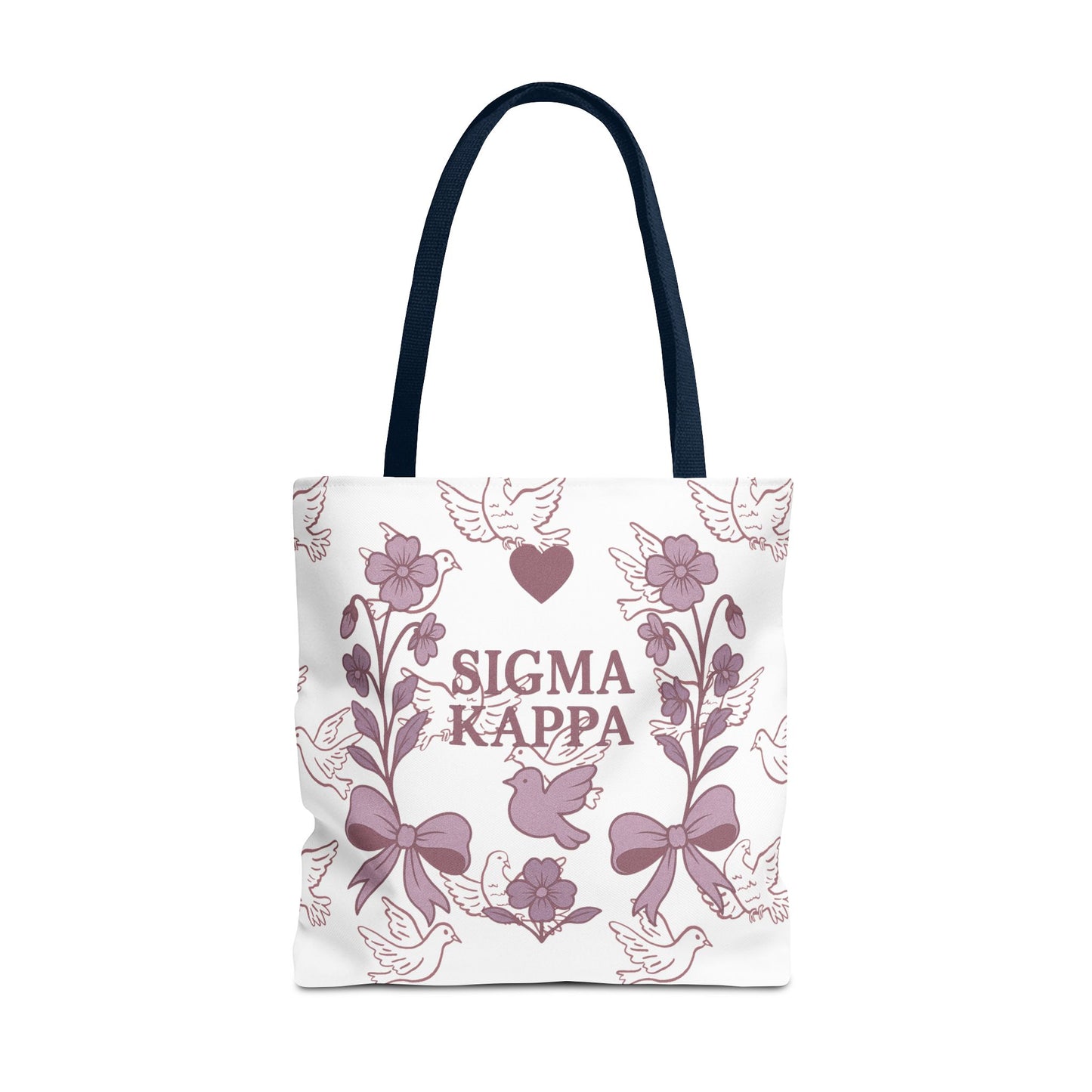 Sigma Kappa Floral Tote Bag | Sorority Gift, Eco-Friendly Carry-All, College Accessory, Stylish Shopping Bag, Chic Beach Tote