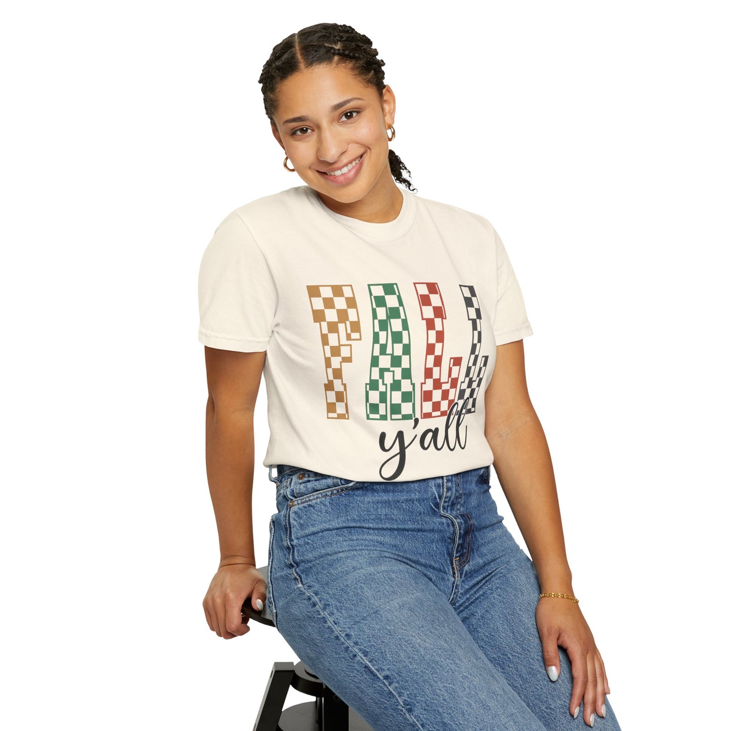 Fall Y'all Unisex T-shirt - Cozy Autumn Apparel for Thanksgiving & Harvest Season