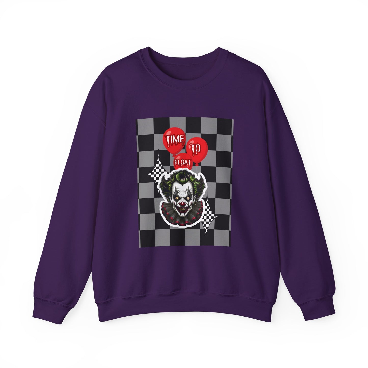 Horror Fan Crewneck Sweatshirt - Time To Float, Love It Or Leave It