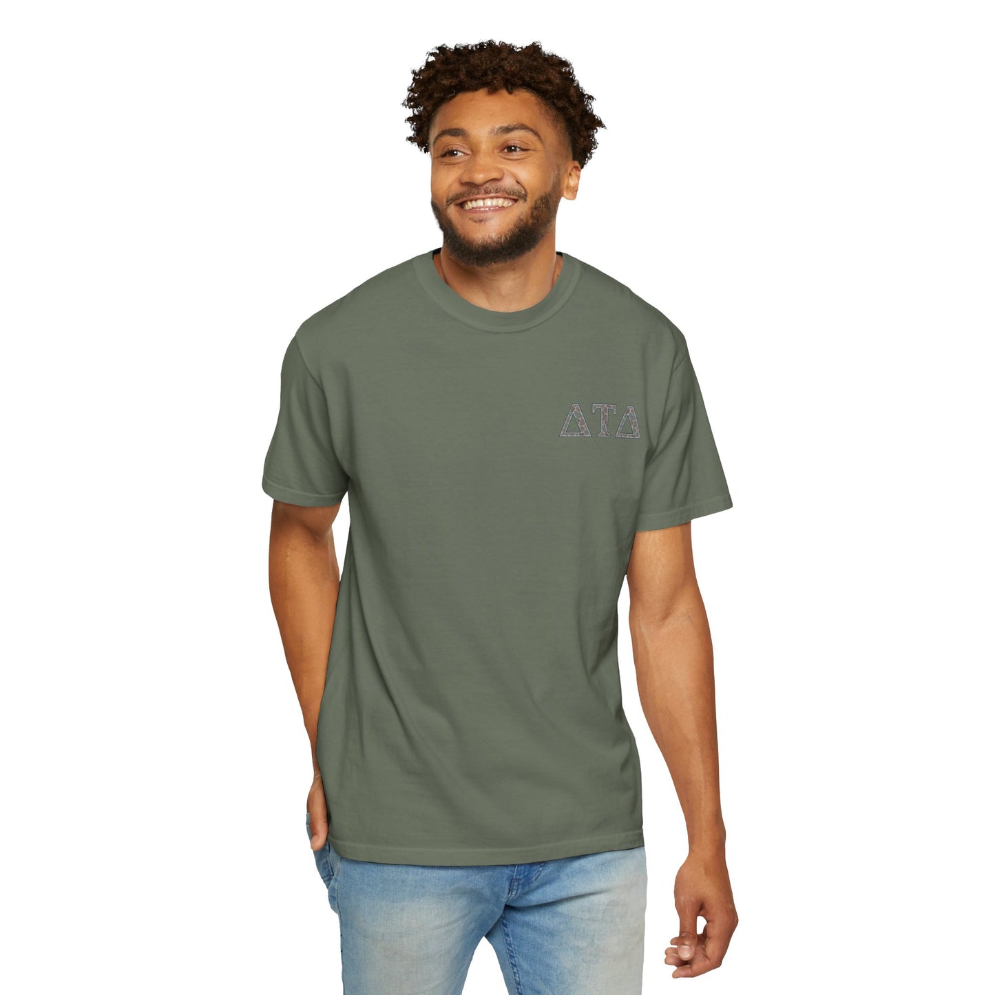 DTD Unisex Garment-Dyed T-shirt | Casual Wear, Sorority Apparel, College Life, Gift for Sorority Sisters, Greek Life Clothing