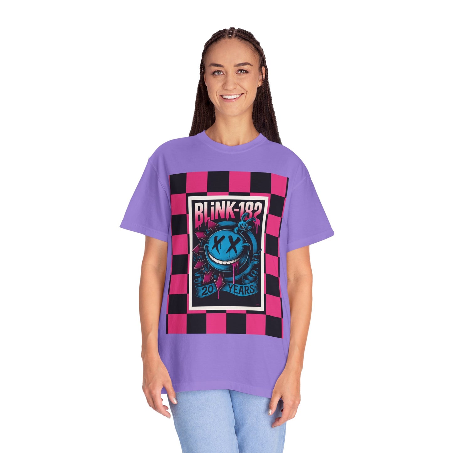 Blink-182 20 Years Unisex T-shirt, Music Tee, Vintage Graphic Shirt, Band Merch, Festival Wear, Concert Outfit