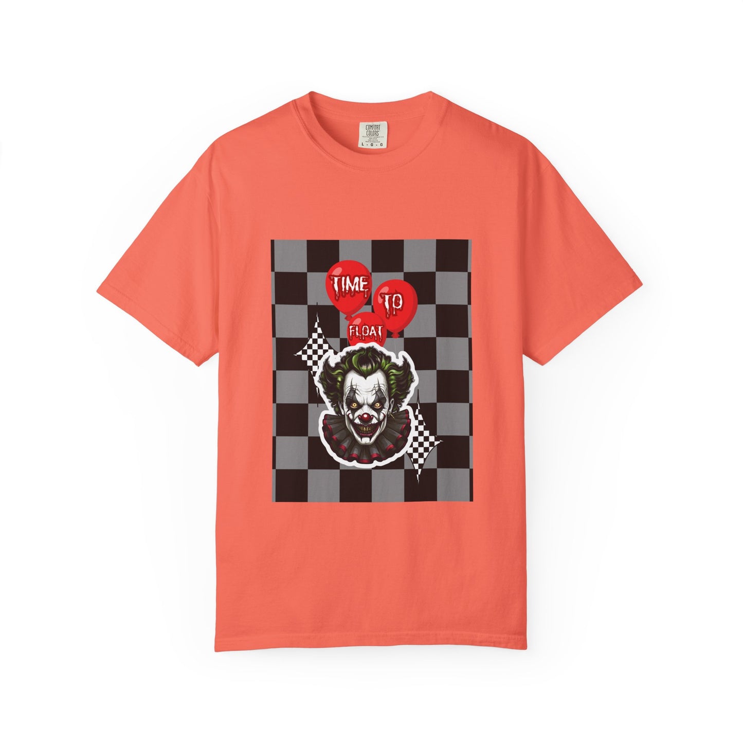 Creepy Clown Graphic T-Shirt, Halloween Costume Tee, Unisex Horror Shirt, Fun Gift for Fans, Graphic Novelty Wear, Casual Outfit