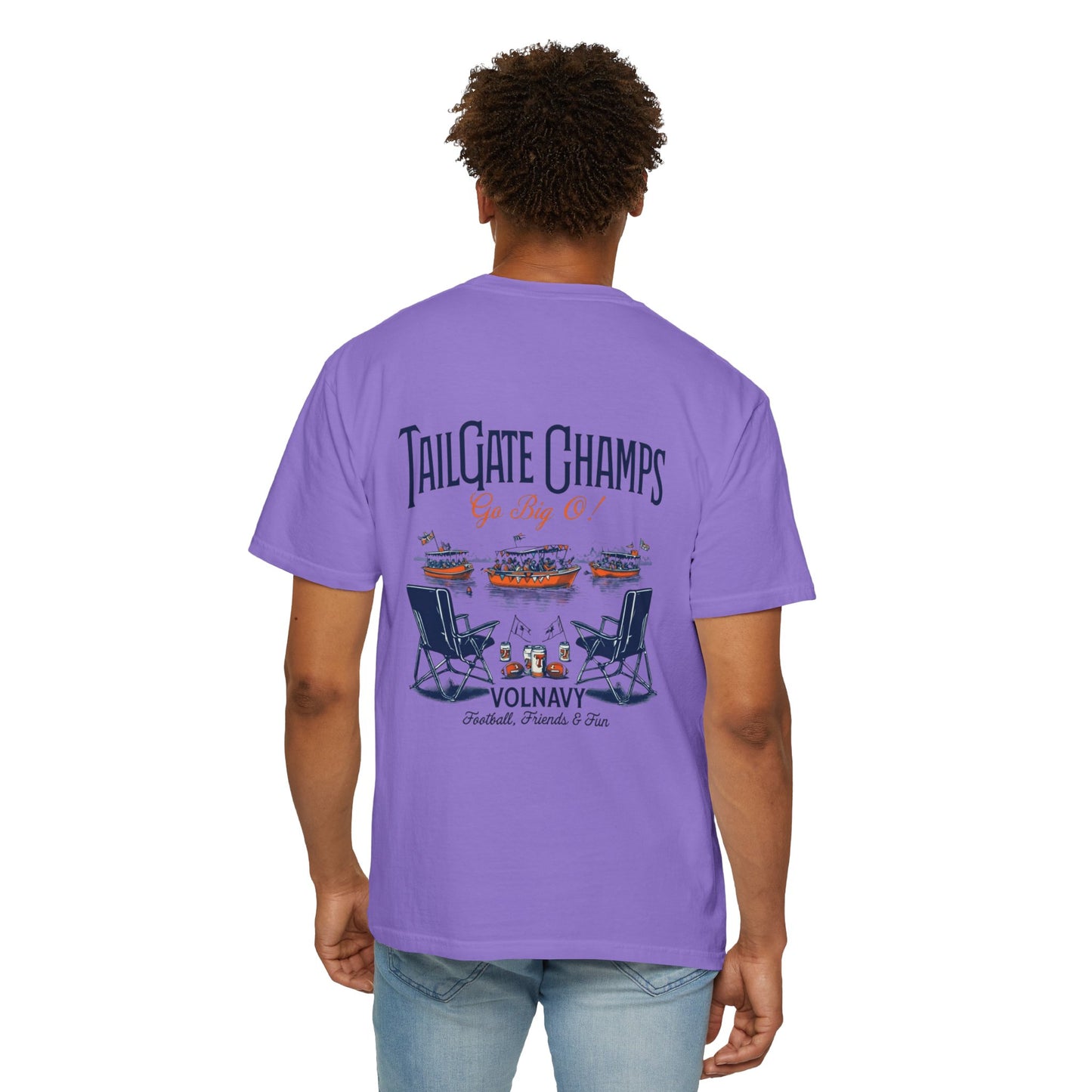 Tailgate Champs VolNavy Unisex T-shirt - Tennessee Vols Game Day Apparel