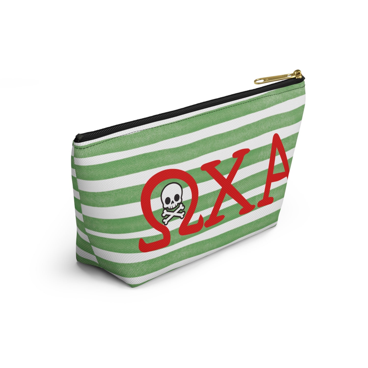 Alpha Chi Omega Stylish Accessory Pouch, Perfect for School, Travel, Organization, Gift for Friends, Makeup Bag, Pencil Case