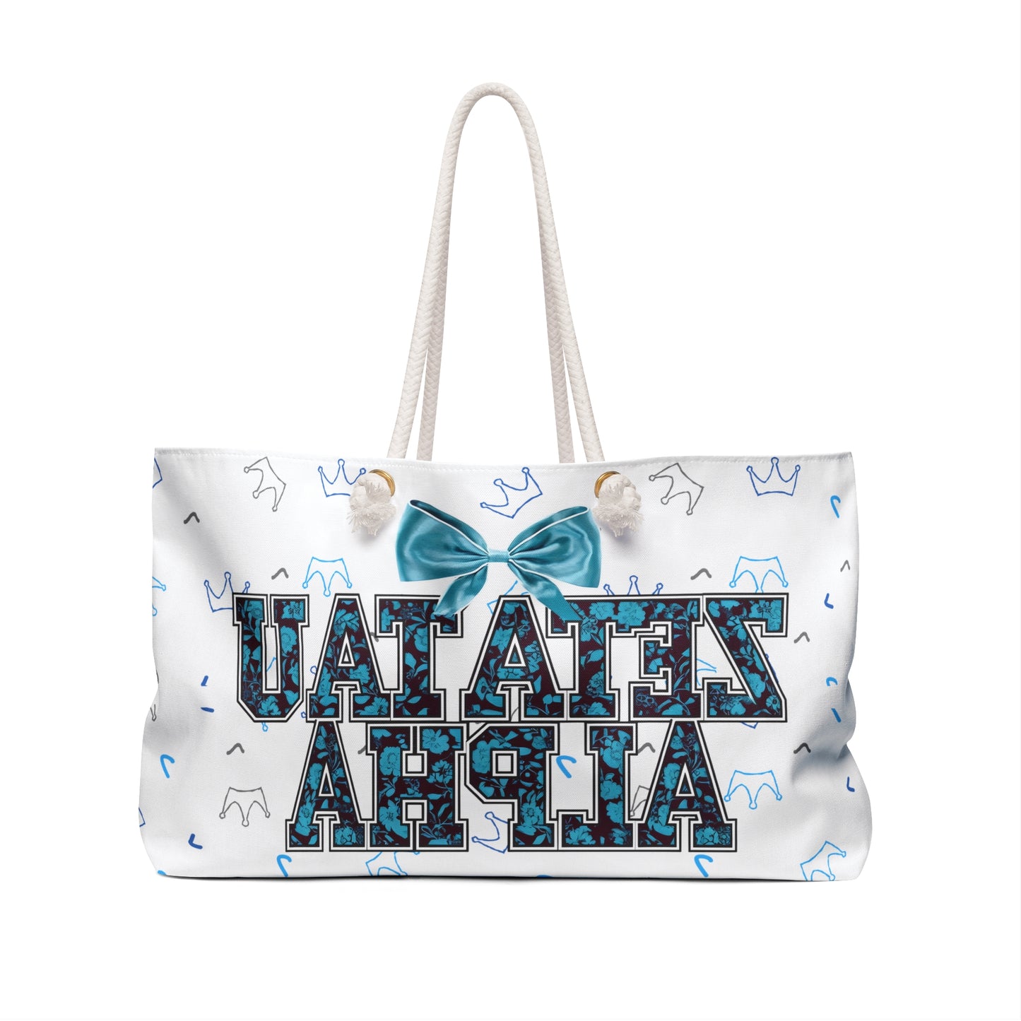 Zeta Tau Alpha Weekender Bag, Travel Tote, Sorority Weekend Bag, Gift for Sorority Sisters, College Dorm Essential, Beach Bag