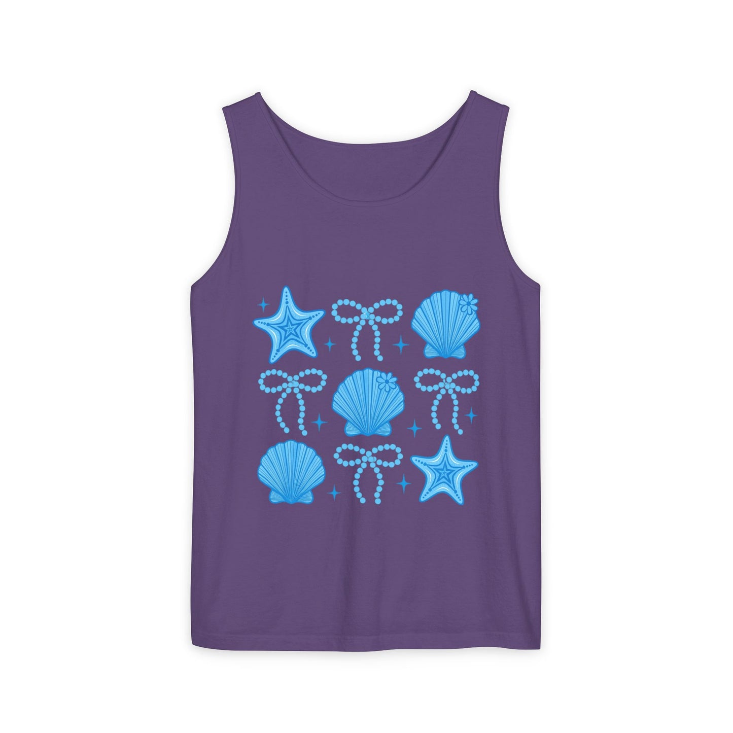 Pearls & Shells Comfort Colors Tank Top
