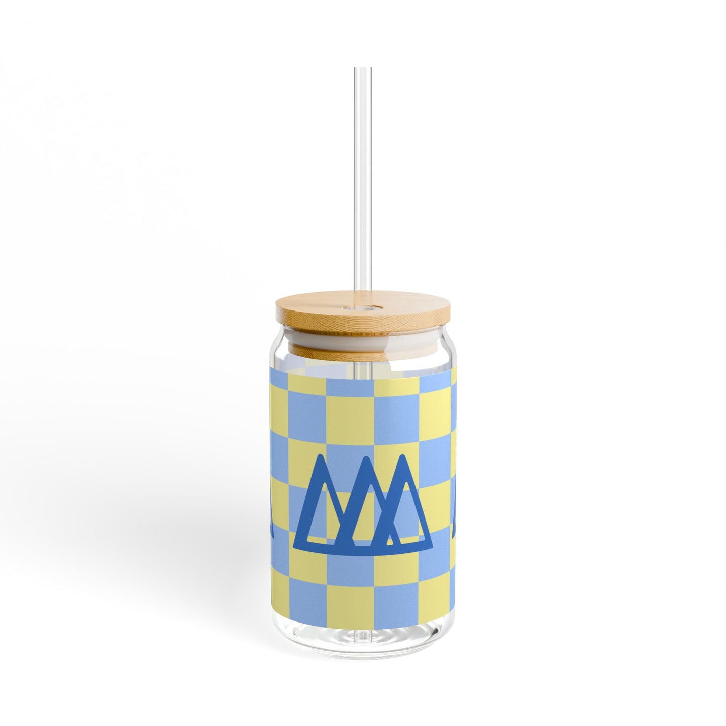 DDD Stylish Sipper Glass - Cute Drinkware for Summer, Kitchen Decor, Gift for Her, Eco-Friendly, Party Use, Picnic Essentials