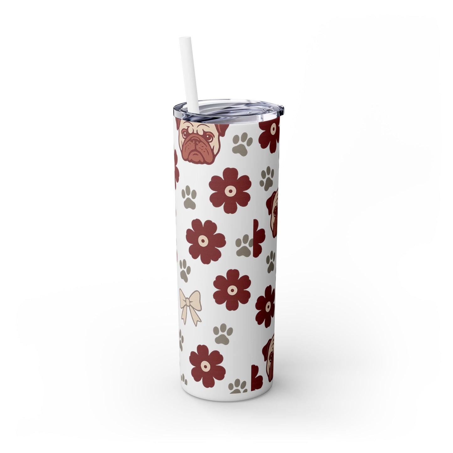 MS Bulldogs Skinny Tumbler, Graduation Gift, Mississippi Game Day, Go Dogs, Starkville, MS.