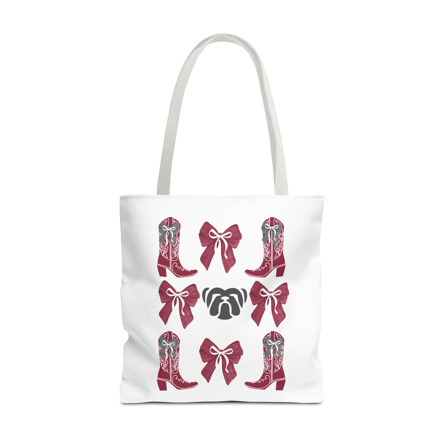 Msu bulldogs tote bag, mississippi state gift, mississippi fan gift, msu alumni, go dogs, starkville mississippi, graduation gift, msu game day tote bag