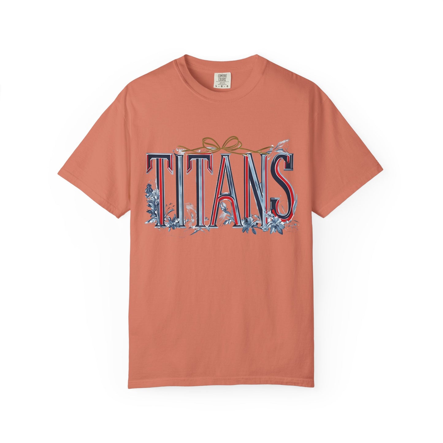 Floral Titans Garment-Dyed T-Shirt