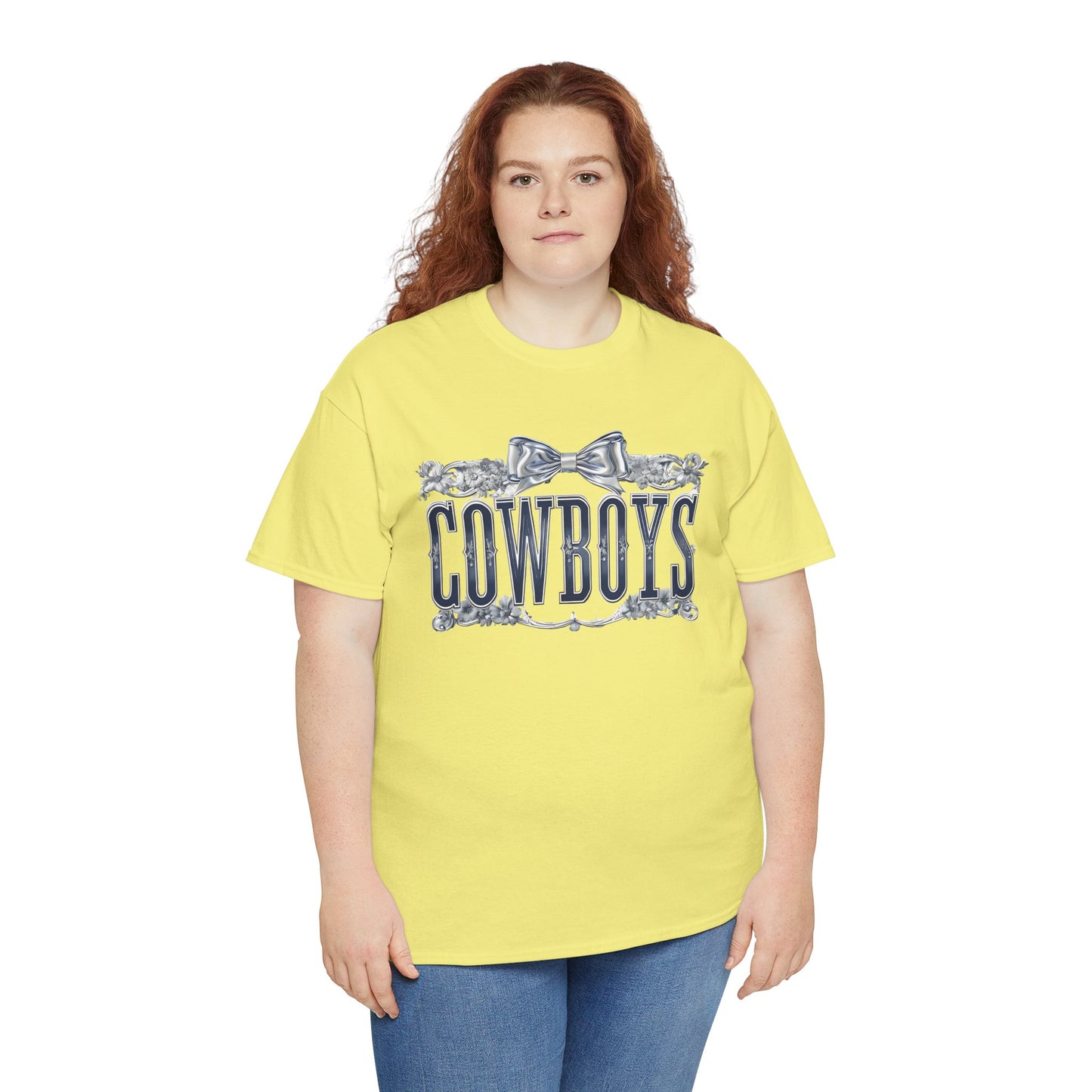 Cowboys Graphic Tee, Unisex Heavy Cotton Tee, Western Wear, Country Music Shirt, Rodeo Style T-Shirt, Gift for Cowboy Fans