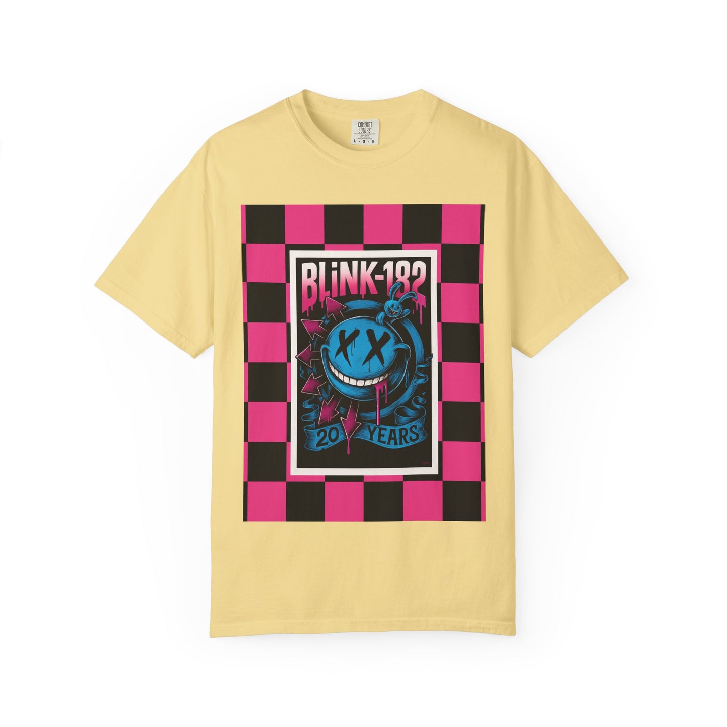 Blink-182 20 Years Unisex T-shirt, Music Tee, Vintage Graphic Shirt, Band Merch, Festival Wear, Concert Outfit