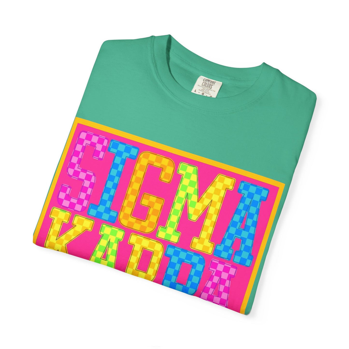 Colorful Sigma Kappa T-Shirt | Sorority Apparel